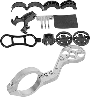 INOOMP 1 Set bike kickstand bicycle accessories bike computer bracket bike flashlight bike camera adapter bike converting bracket base stopwatch mount aluminum alloy universal frame