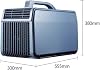 Ductless Portable Air Conditioner 4 in 1 Small Portable Ac Cooling and Heating with Touch Panel and Remote Control Top Handle Design Swamp Cooler 220v