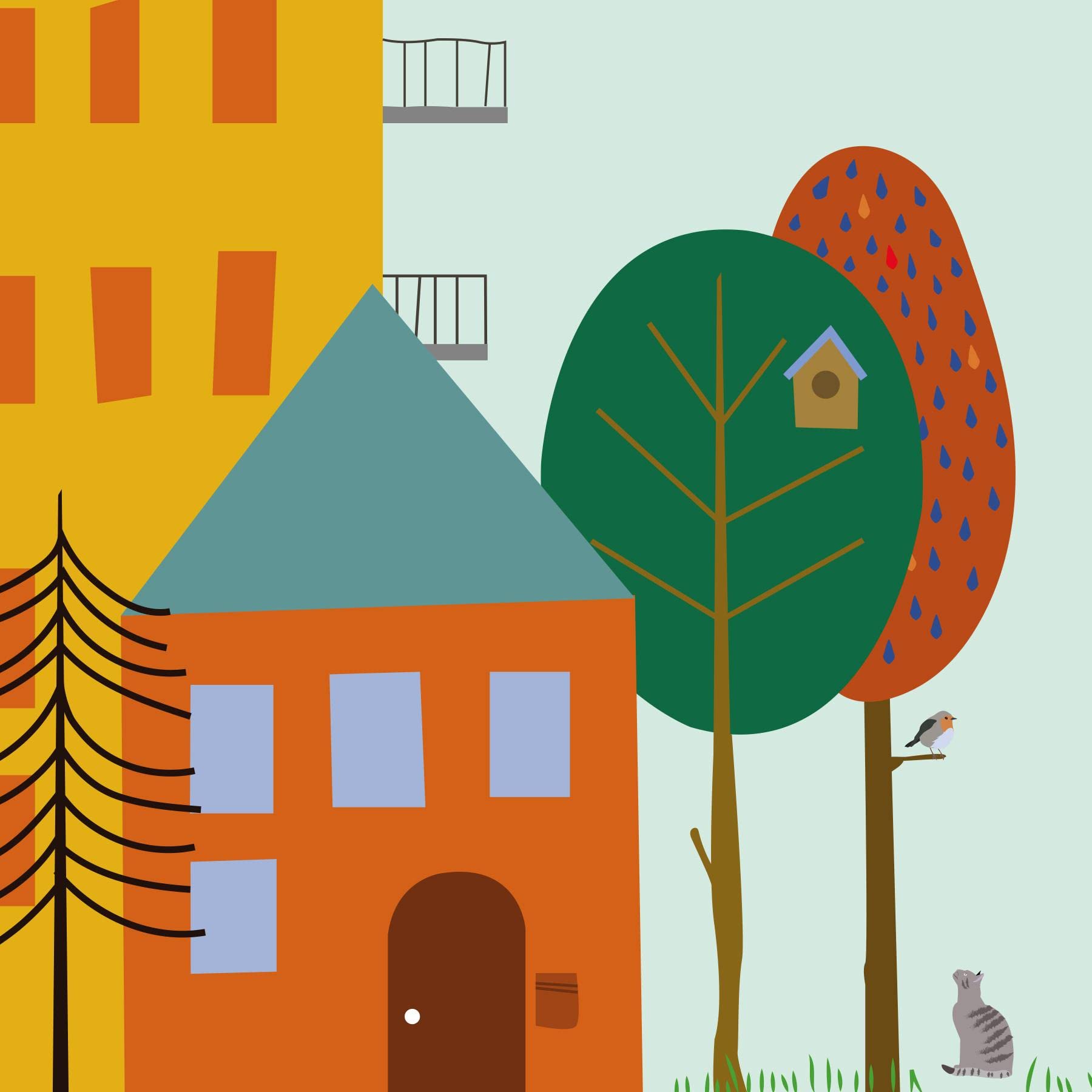 Close Up Póster educativo con números de 1 a 100 para niños, 61 x 91,5 cm, para habitación infantil, aula, póster premium