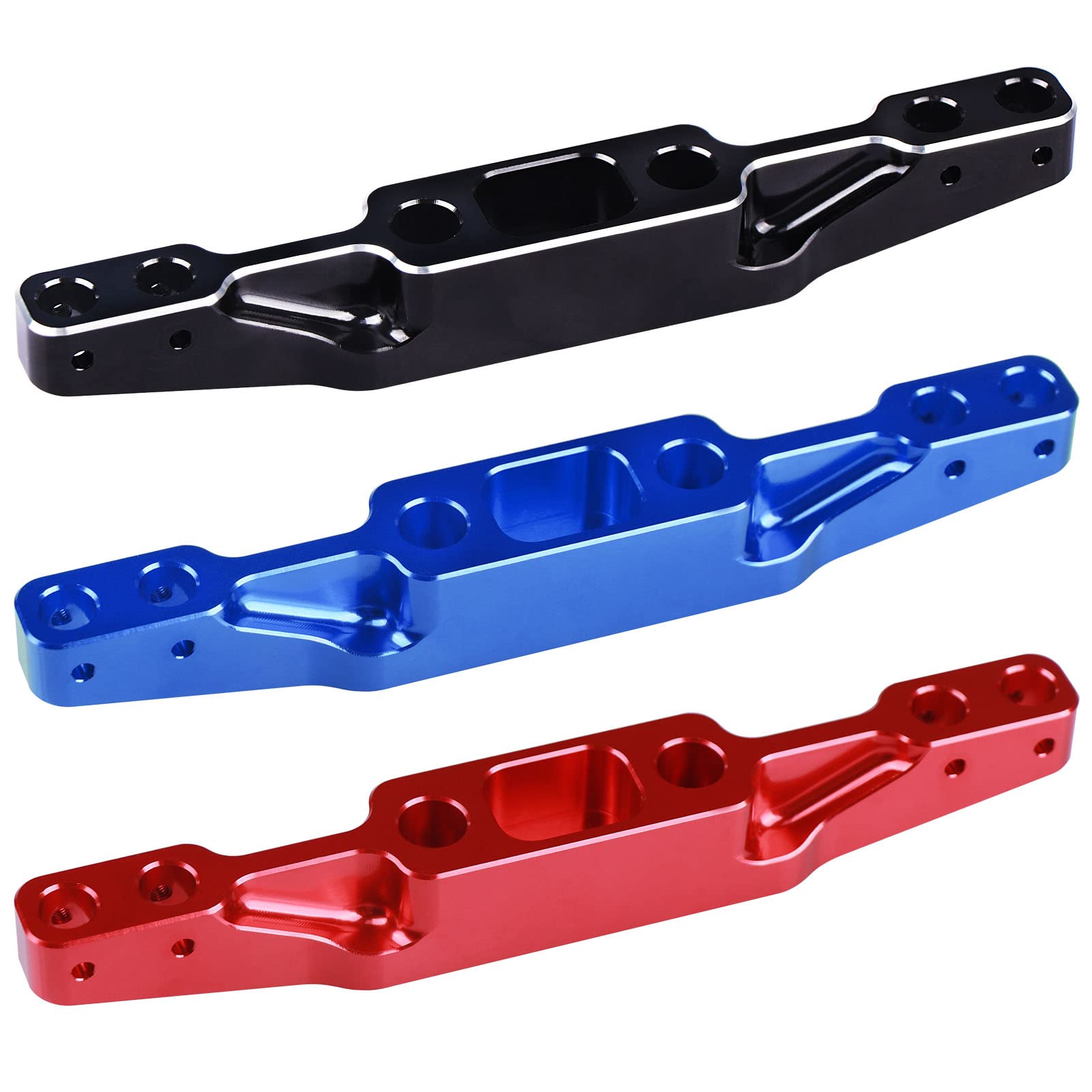 AIMROCK Aluminum Front & Rear Body Post Mounts Set W/Body Posts Upgrade Parts For Arrma 1/7 Felony 6S BLX Street Bash All-Road Muscle Car RTR (Blue - View #9