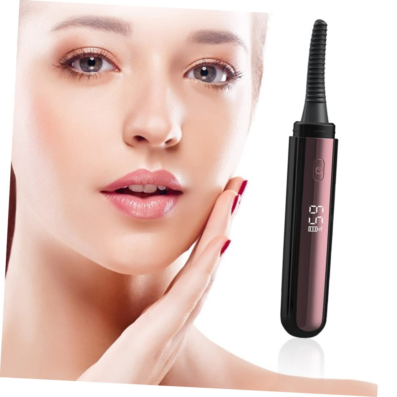 Encrespador De Pestañas Térmico Diseño Seguro y Duradero Para Mujeres y Niñas