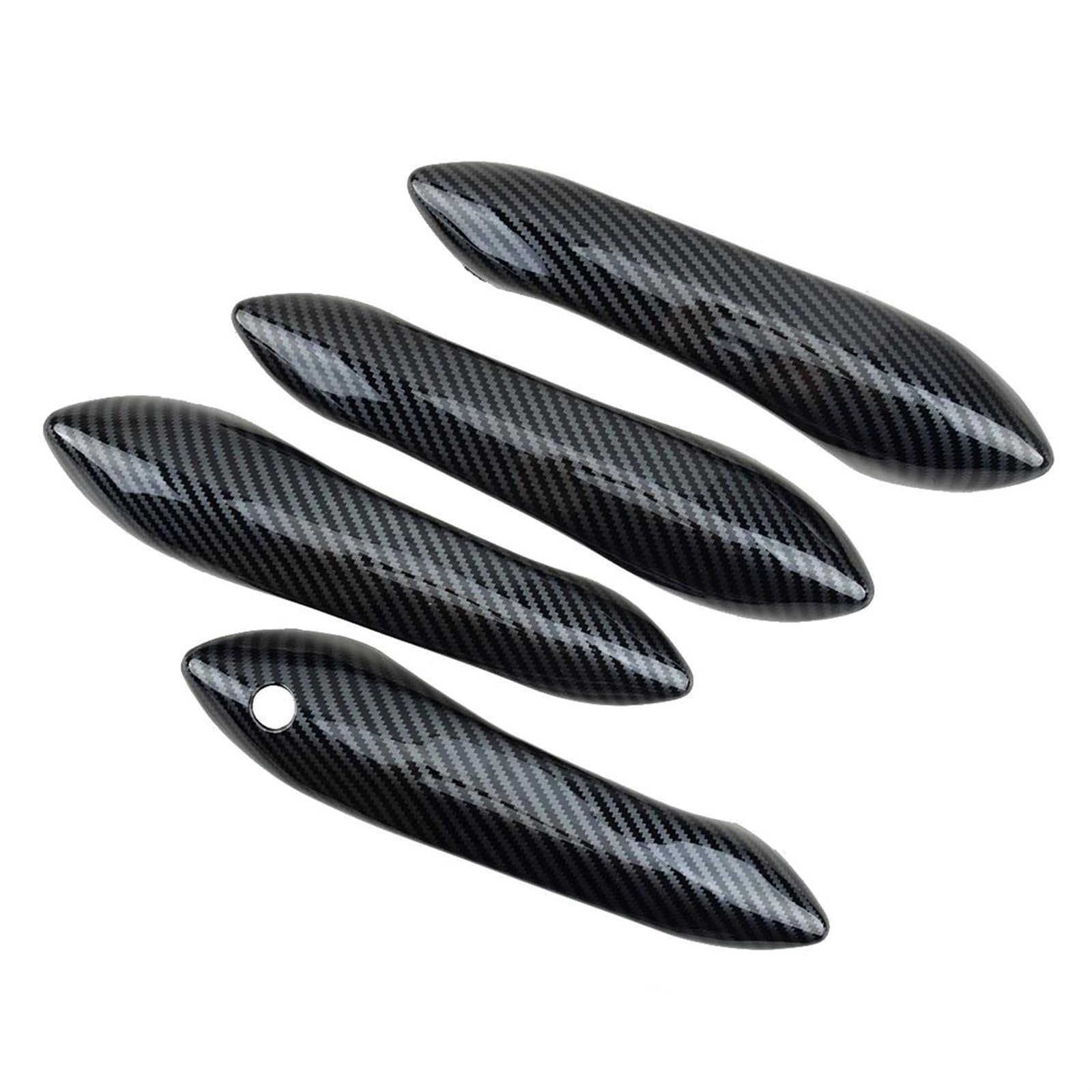 Poignées de porte en fibre de carbone pour BMW Série 5 F10 style sport haut de gamme