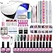 Produktbild Saint-Acior Gellack uv Set 36W UV+ LED Nagellampe Starterset Maniküre 10x UV Gel Lacken für UV Nageldesign Gelnägel Set