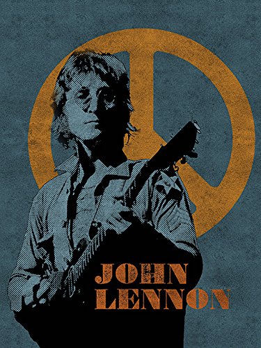 Toile John Lennon WDC100010 multicolore de 60 x 80 cm idéale pour salon vintage