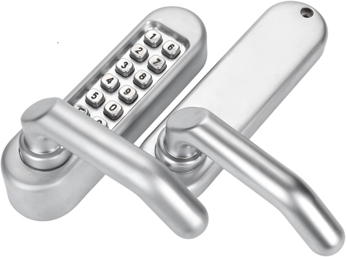 Zinc Alloy Keyless Combination Mechanical Digital Door Lock No Power Push Button Code Locks for Home Furniture Hardware 1Pcs