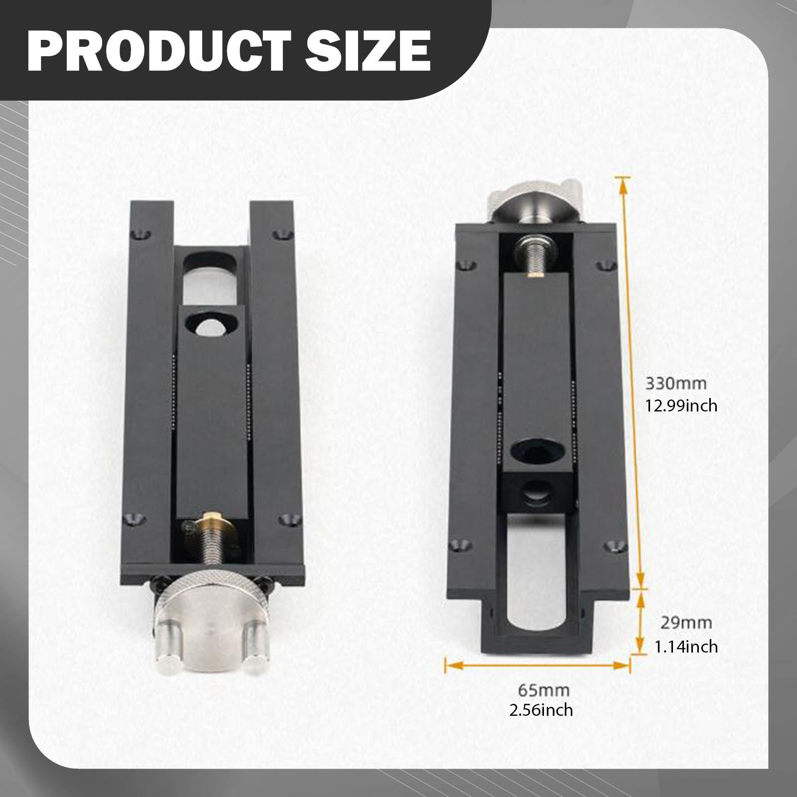 Colcolo Tornillo de banco para carpintería, accesorio de tornillo de banco de inercia, herramienta de carpintero, abrazadera ajustable, de de mesa para el, Style a