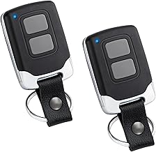 pepape Pack of 2 Garage Remote Control for Standard Steel Crawford EA433 2KS, EA433 2KM, RCU 433-2K, RCU 433-4K, N002800, Compatible with Standard Steel Entrematic 433,92 Garage Door Opener Receiver