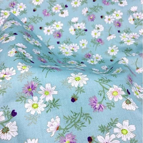 Premium 100% Cotton Fabric by the Yard – Versatile 62-Inch Wide Material for Sewing, Quilting & Creative DIY Projects – Small Daisy Print 3 Premium 100% Cotton Fabric by the Yard – Versatile 62-Inch Wide Material for Sewing, Quilting & Creative DIY Projects – Small Daisy Print - Image 2