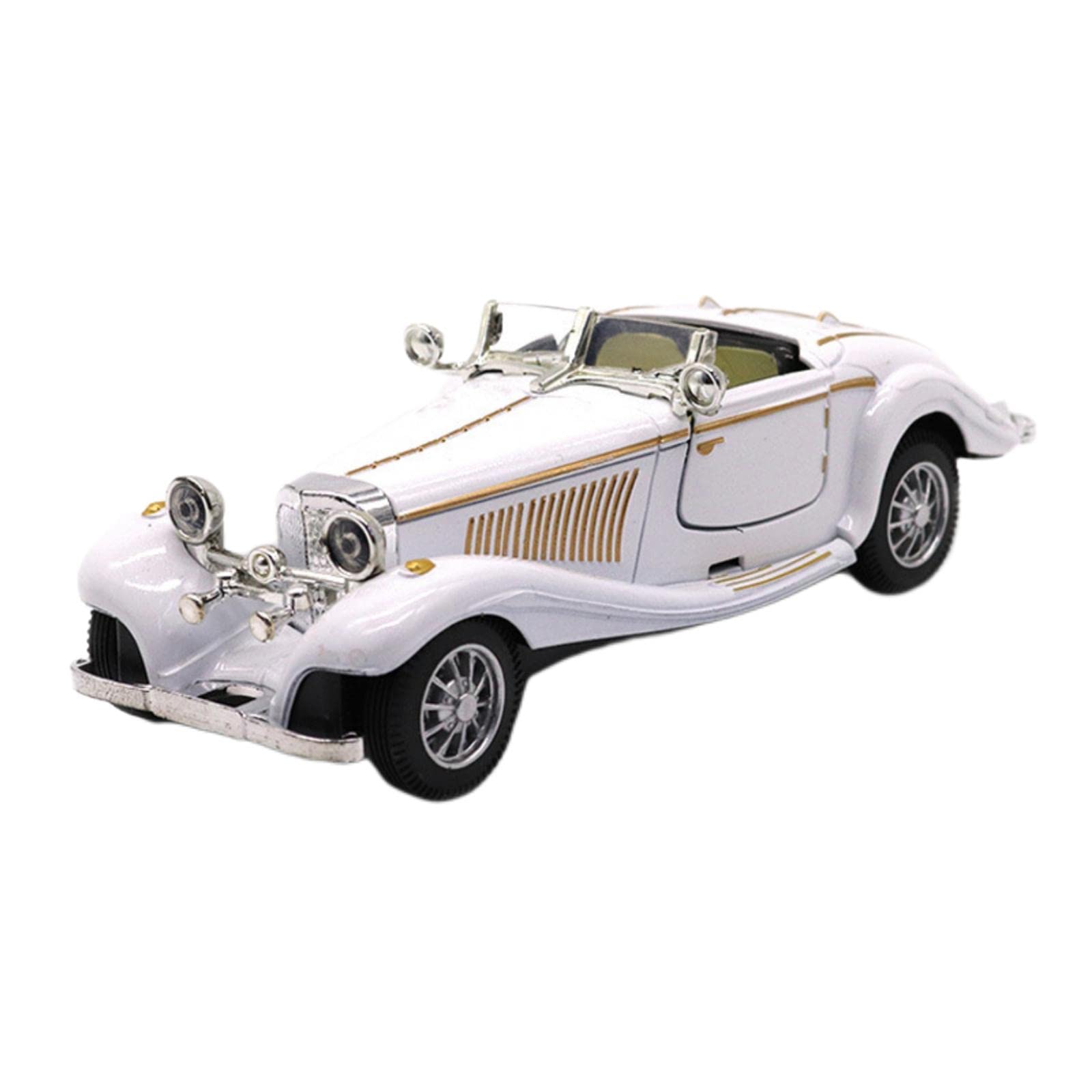 クラシックカー ミニカーセット Amazon | Perfeclan 1:28スケールクラシックカー合金ダイ