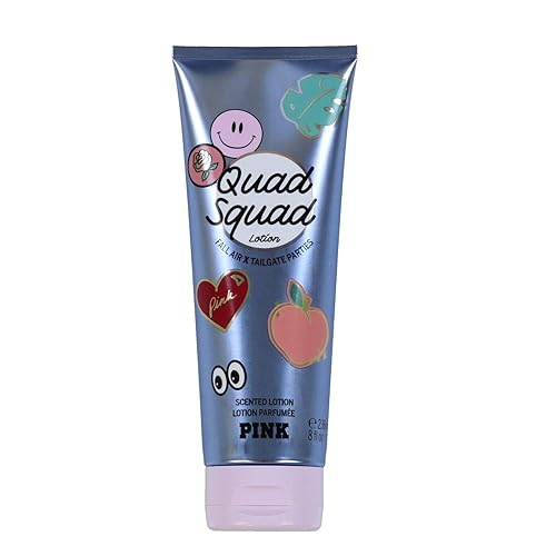 Victoria's Secret Pink Quad Squad - LociĂłn corporal perfumada de 8 onzas lĂquidas Victoria's Secret Pink Quad Squad - LociĂłn corporal perfumada de 8 onzas lĂquidas