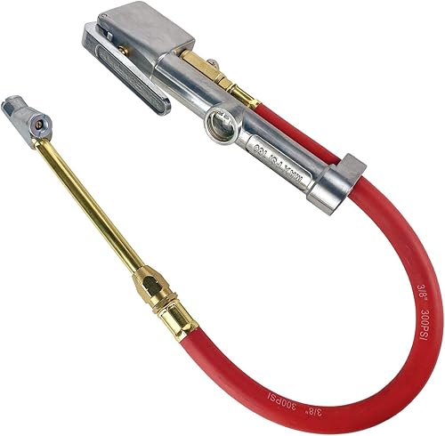 Primefit Inflador y deflector de neumáticos XC5000 Pro con portabrocas doble y calibre ampliado integrado