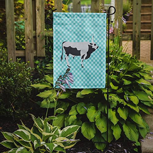 Drapeau de jardin Hungarian Grey Steppe Cow imprimé de qualité supérieure - 3
