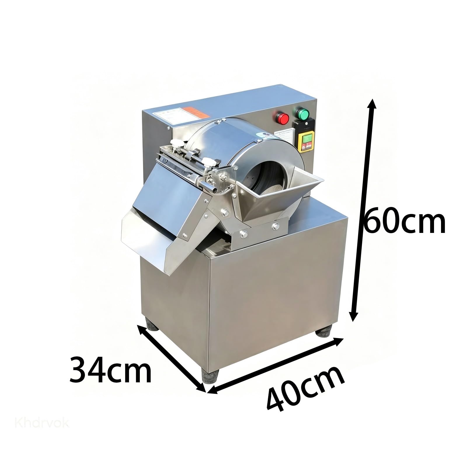 Tritaverdure elettrico, 200 W, con affettatrice, sminuzza e sminuzza.