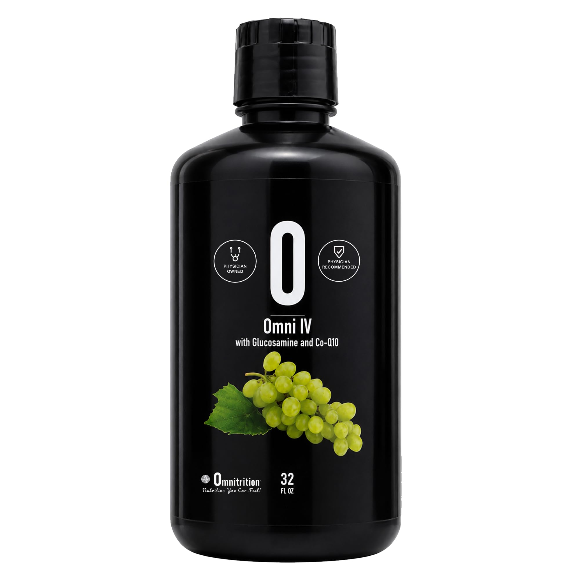 Omnitrition Omni IV Liquid Vitamins with Glucosamine & CoQ10, 32 Fl Oz