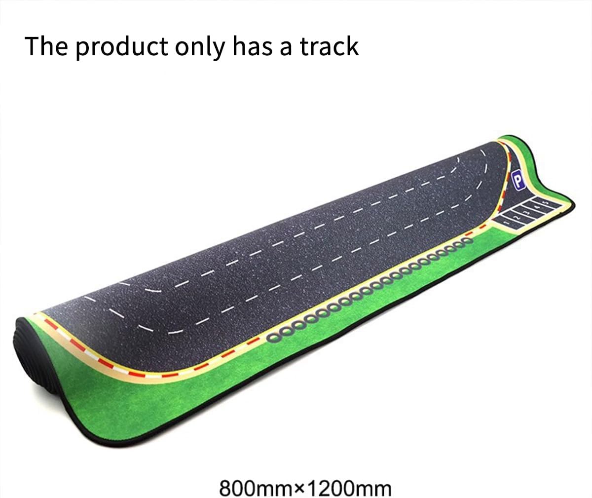 1/32 1/43 1/58 1/64 1/76 RC Cars Track, 800x600MM Race Track, RC Drift Car Track Hobby Remote Control Cars Racing Track, Toy Gift for Adults