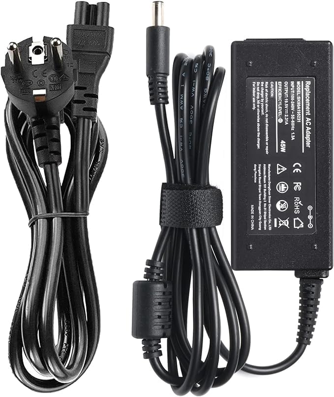45W 19.5V 2.31A Dizüstü Güç Adaptörü, Dell Inspiron 11 13 14 17 15 3000 5000 7000 Serisi Inspiron 3147 3168 5378 7348 7352 7353 7378 3558 3567 5555 5559 5755 5759 5759 5759 5759 5759 5759