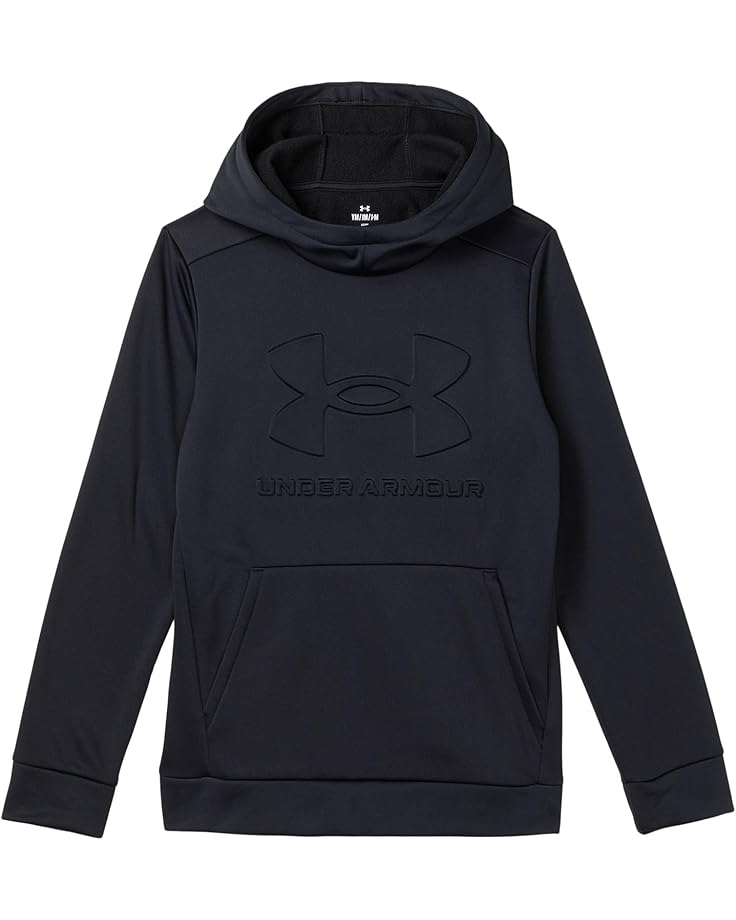 Under Armour Kids Armour Fleece Embossed Hoodie (Big Kids) - Main View