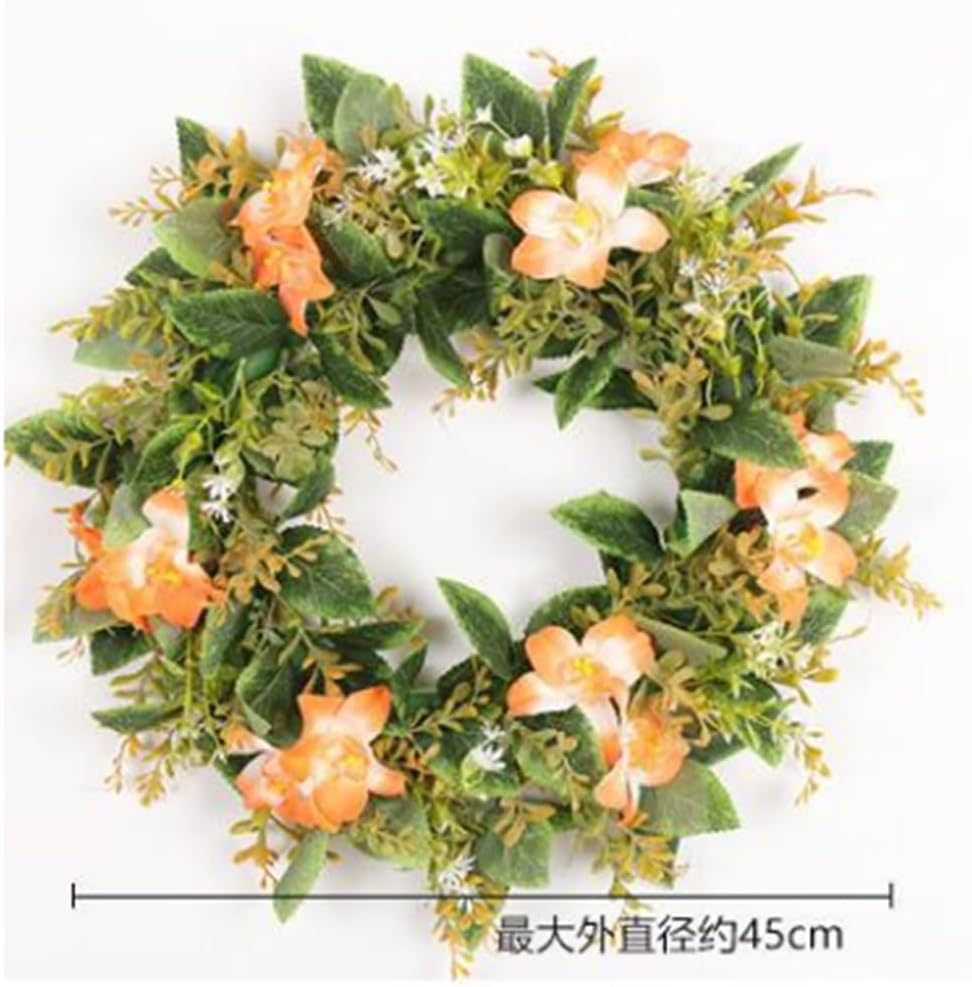 Garland Wedding You Gary Decoration Wreath Home Living Room Wall Green Plants Wedding Fake Flowers