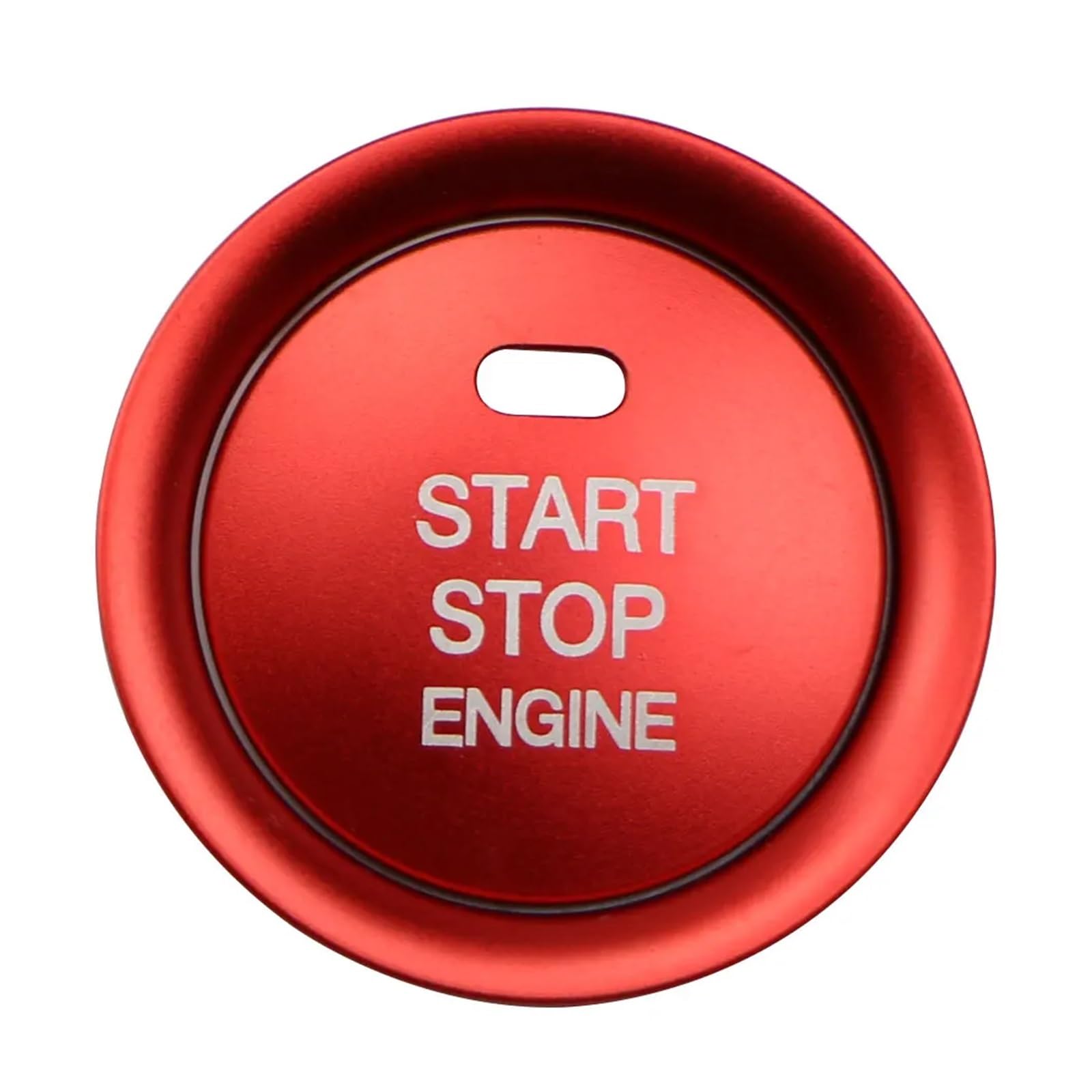 Car Trim Interior for Mazda CX5 CX3 CX4 Cx-3 3 6 for Axela for Atenza Car Engine Start Stop Switch Button Ring Cover Sticker Trim Interior Mouldings(Red)