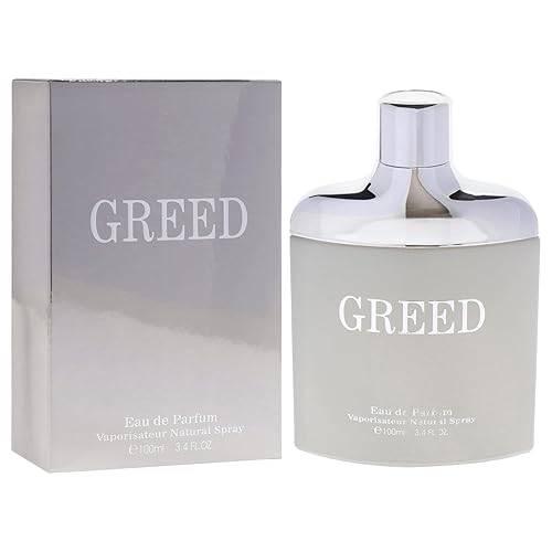 Miniatura 3 de Greed Silver  Colonia para hombres  Ámbar, fragancias de bergamota  Perfume de larga duración para hombres  Jasmín y vainilla Eau de Parfum  3.4 oz