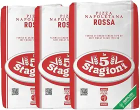 Farinha De Trigo Italiana 00 Le 5 Stagioni Napoletana 3kg