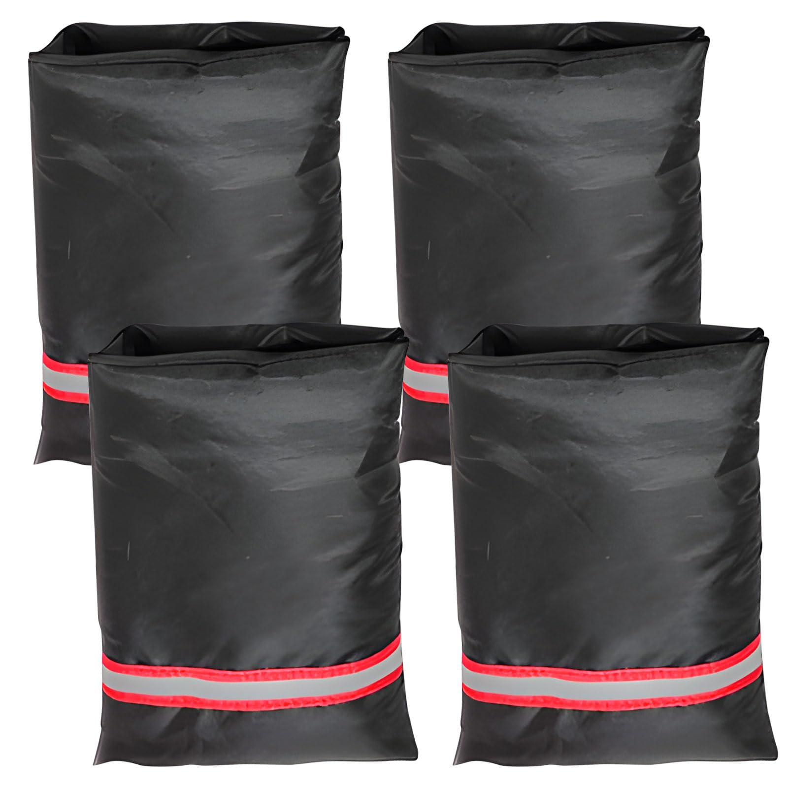 Buxuaaaa Of 4 Meditative Outdoor Faucet Covers for Winter Ice Security Strong Durability Easy Installation University Fabric Plan University Fabric Strong Fast Installation Against Freeze