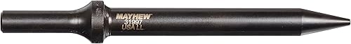 Miniatura 6 de Mayhew Tools 31980 Punzón cónico neumático, 1/2" x 6", acabado de óxido negro
