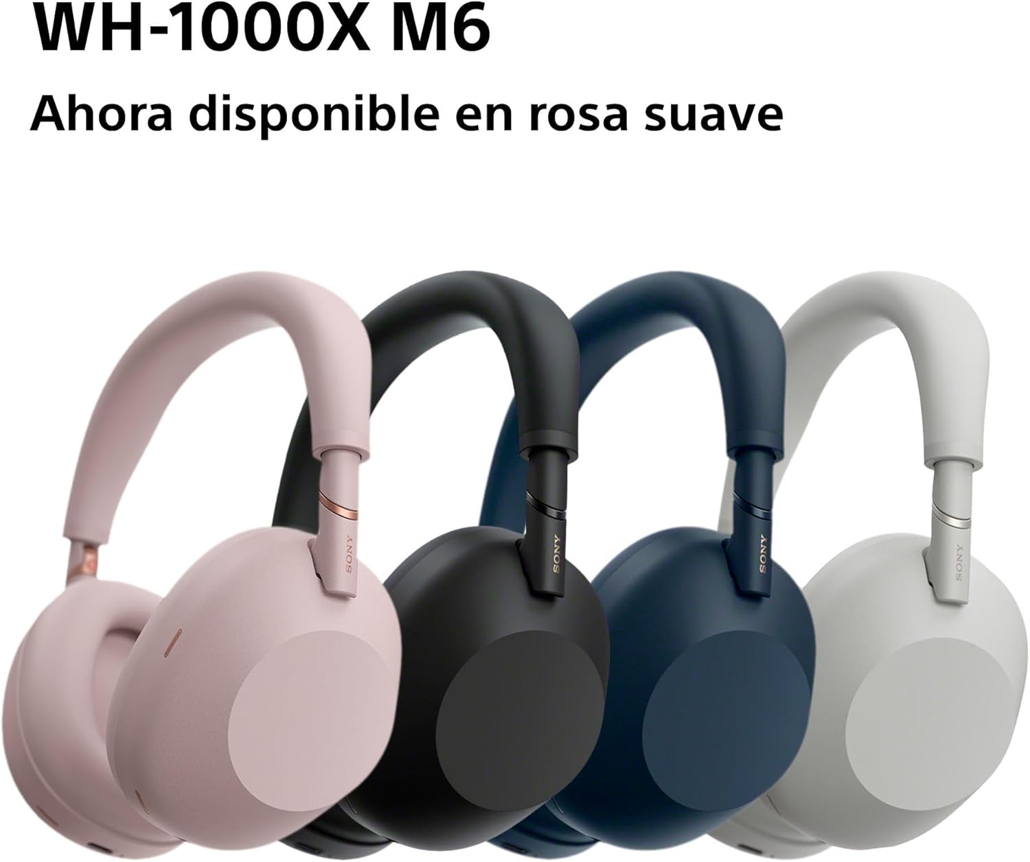 Sony WH-1000XM6 Auriculares de Lujo Bluetooth inalámbricos con Noise Cancelling, Sonido de Alta resolución, cómodos, diseño Plegable, Estuche Resistente, 30 Horas de batería, iOS y Android, Negro 16