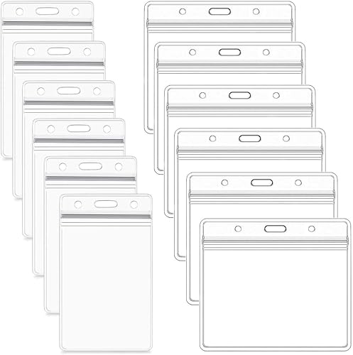 Porta insignia horizontal con portatarjetas vertical