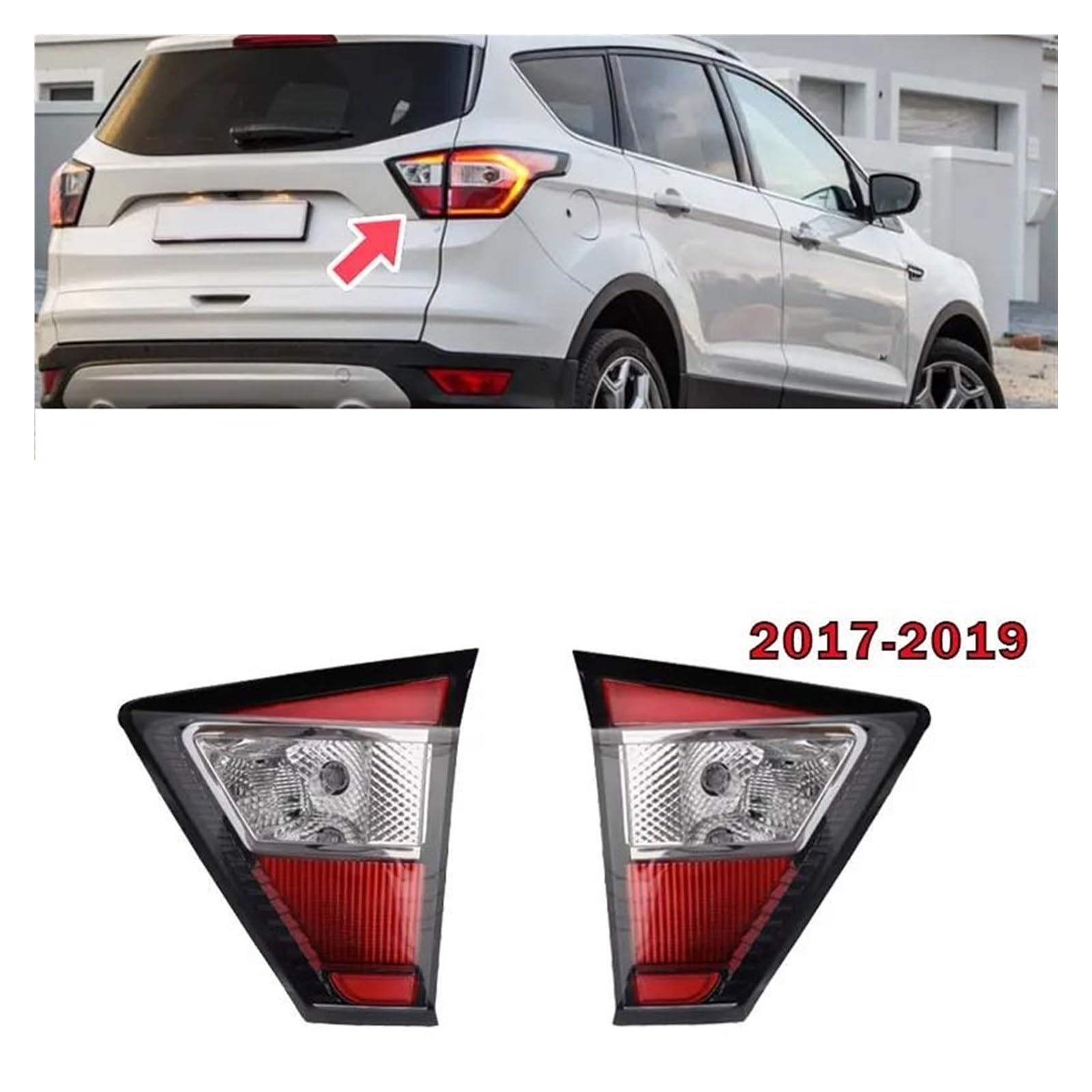 Fanale Posteriore Per Ford Kuga 2017-2019 - Luci Stop, Retro, Indicatori, Lato Sinistro O Destro - Foto 6