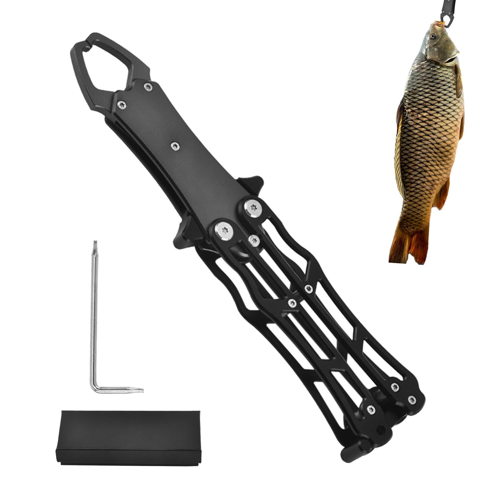 GAROZATION Pince à Poisson Plastique Flottante Gripper Multifonction pour Attraper Les Poissons Outil De Léger Et Durable pour Activités Plein Air