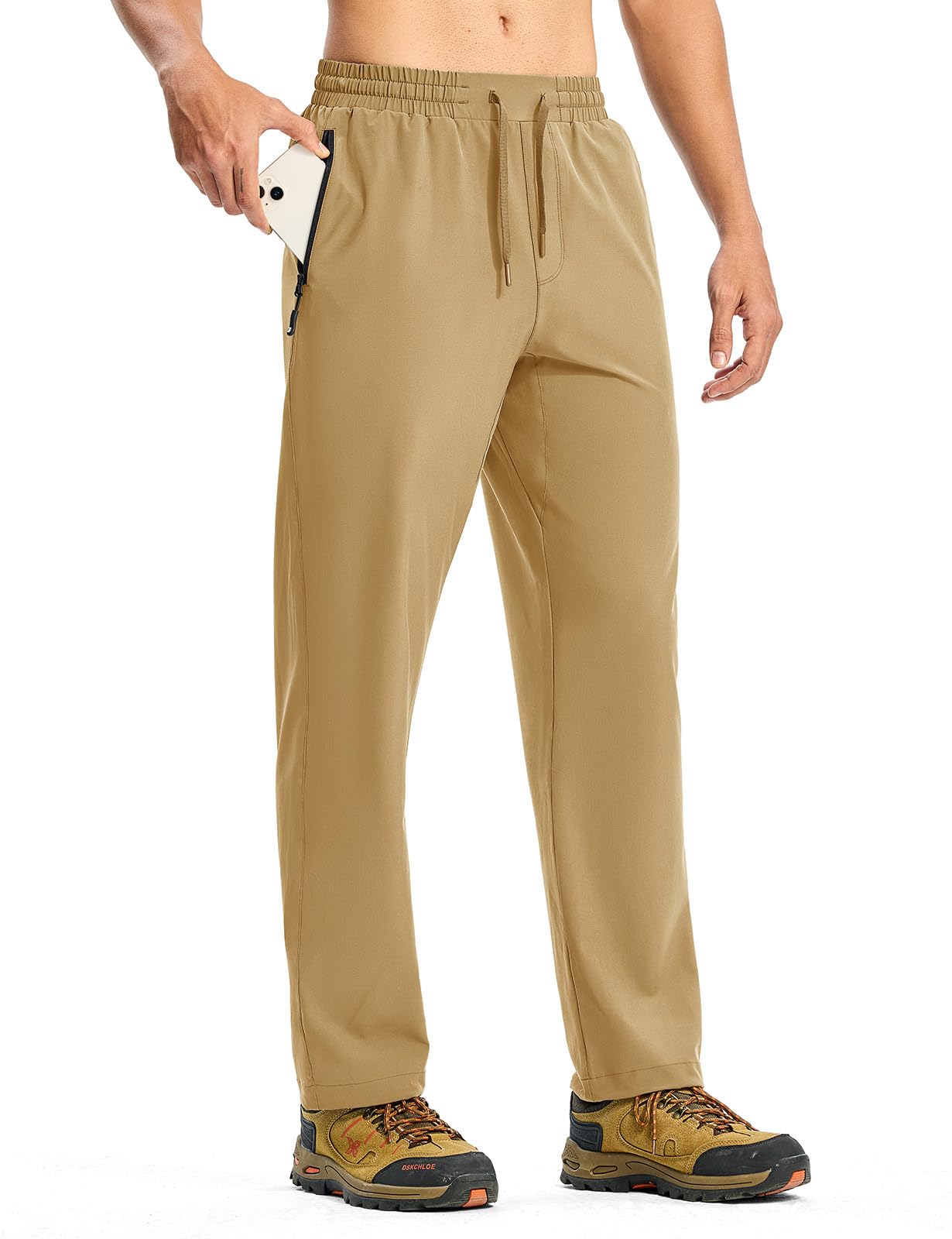 Rdruko Jogginghose Herren Trainingshose Lang Dünne Sporthose Sommer Wanderhose Leicht Outdoorhose Freizeithose Trekkinghose