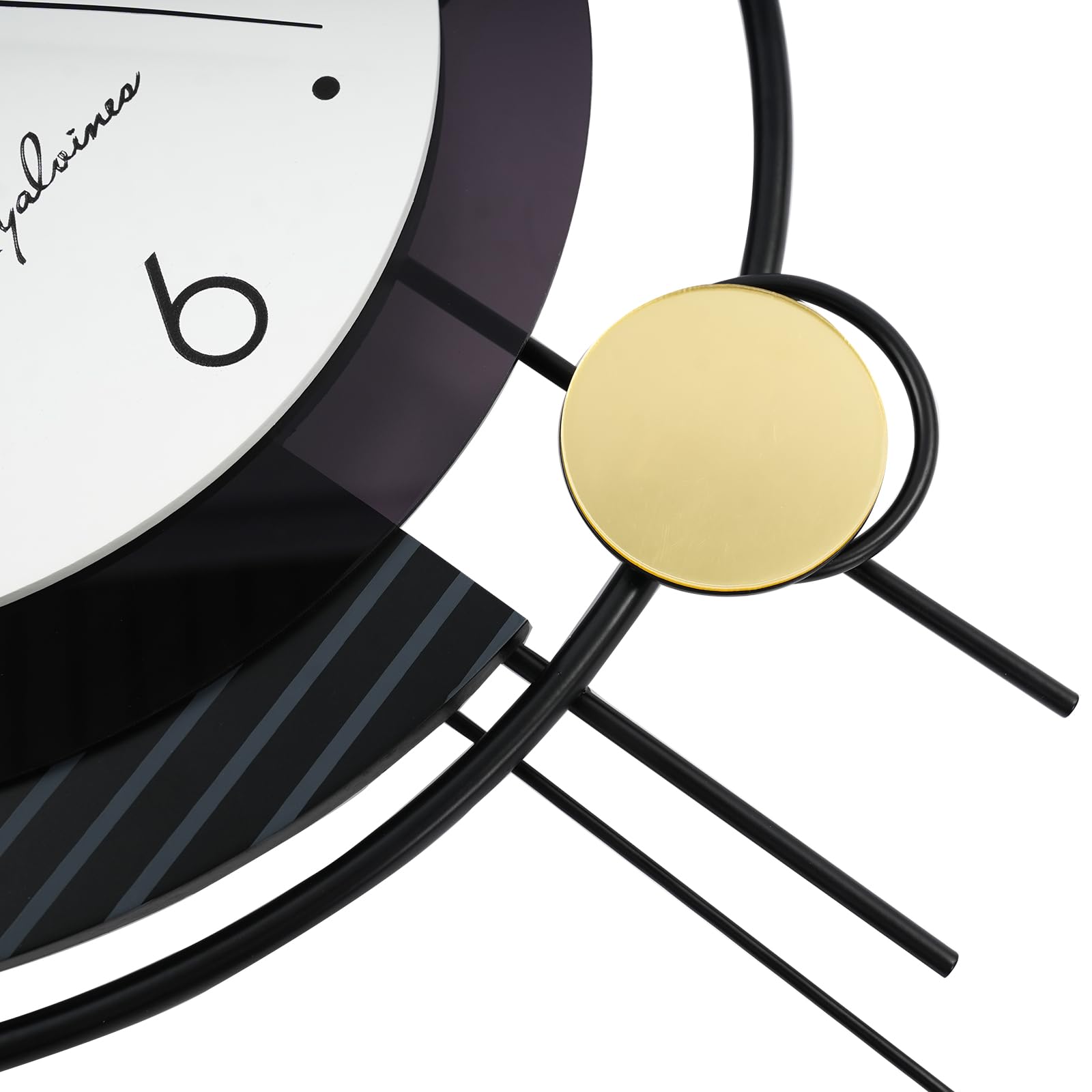 Reloj de pared moderno, estilo minimalista
