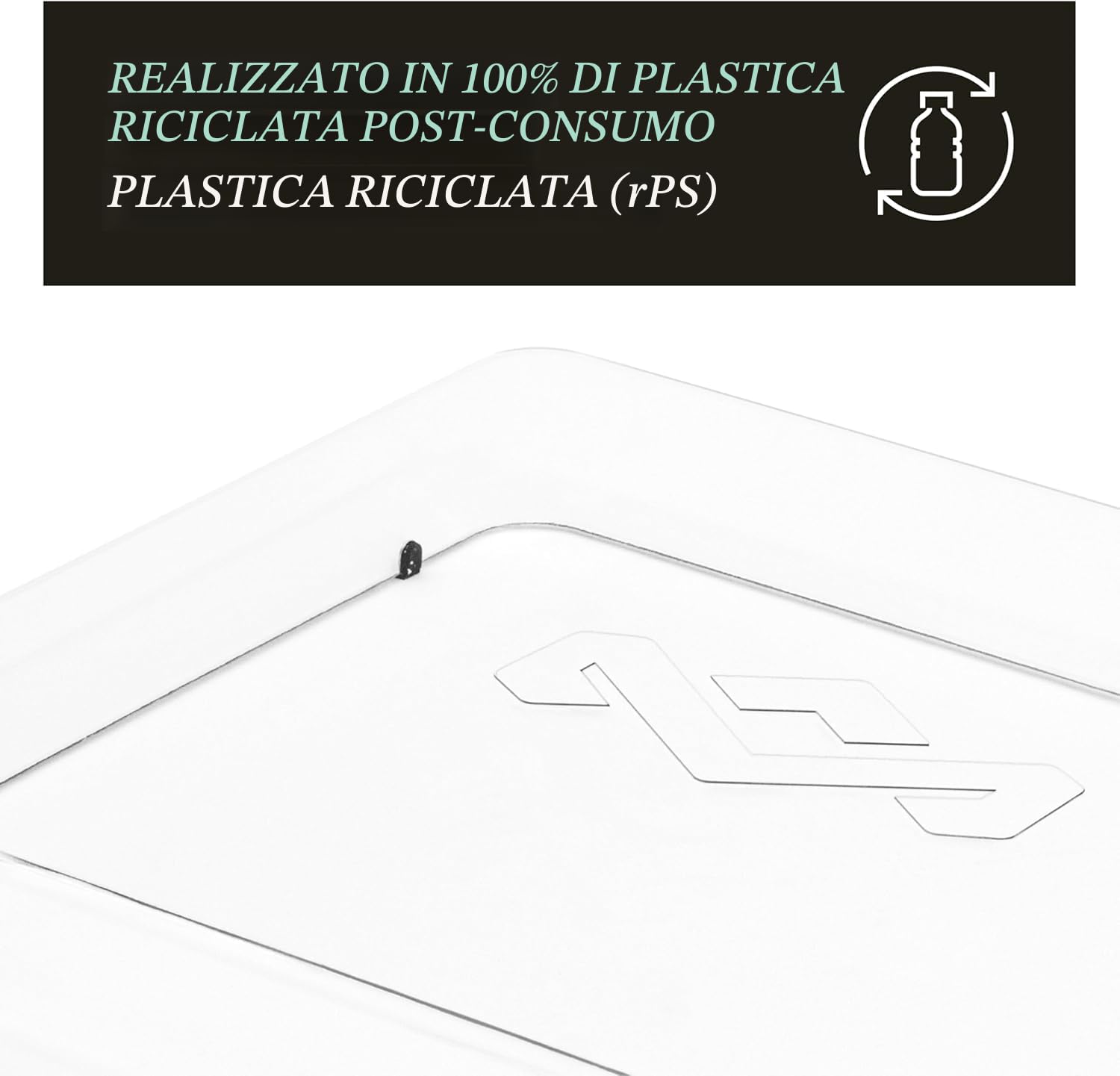 House of Marley Copertura Antipolvere per Giradischi - Realizzata in Plastica Riciclata, Compatibile con i Giradischi Stir It Up e Simmer Down, Protezione per Giradischi Vinili, Trasparente
