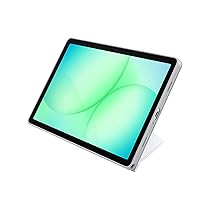 Samsung Book Cover Custodia a libro con copertina posizionabile e doppia visualizzazione per Galaxy Tab A11+, White