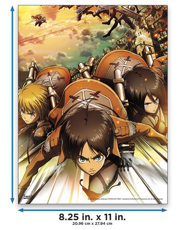 Amazon.com: Trends International Attack on Titan Poster Book 8.5