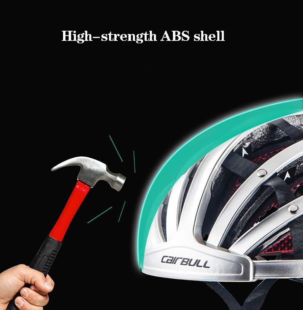 Plegable Bicicleta Casco, Superligero Casco de Ciclo, Unisex Montaña Bici Casco, Bicicleta al Aire Libre Ajustable Casco, Patineta Skate Patines Monopatines