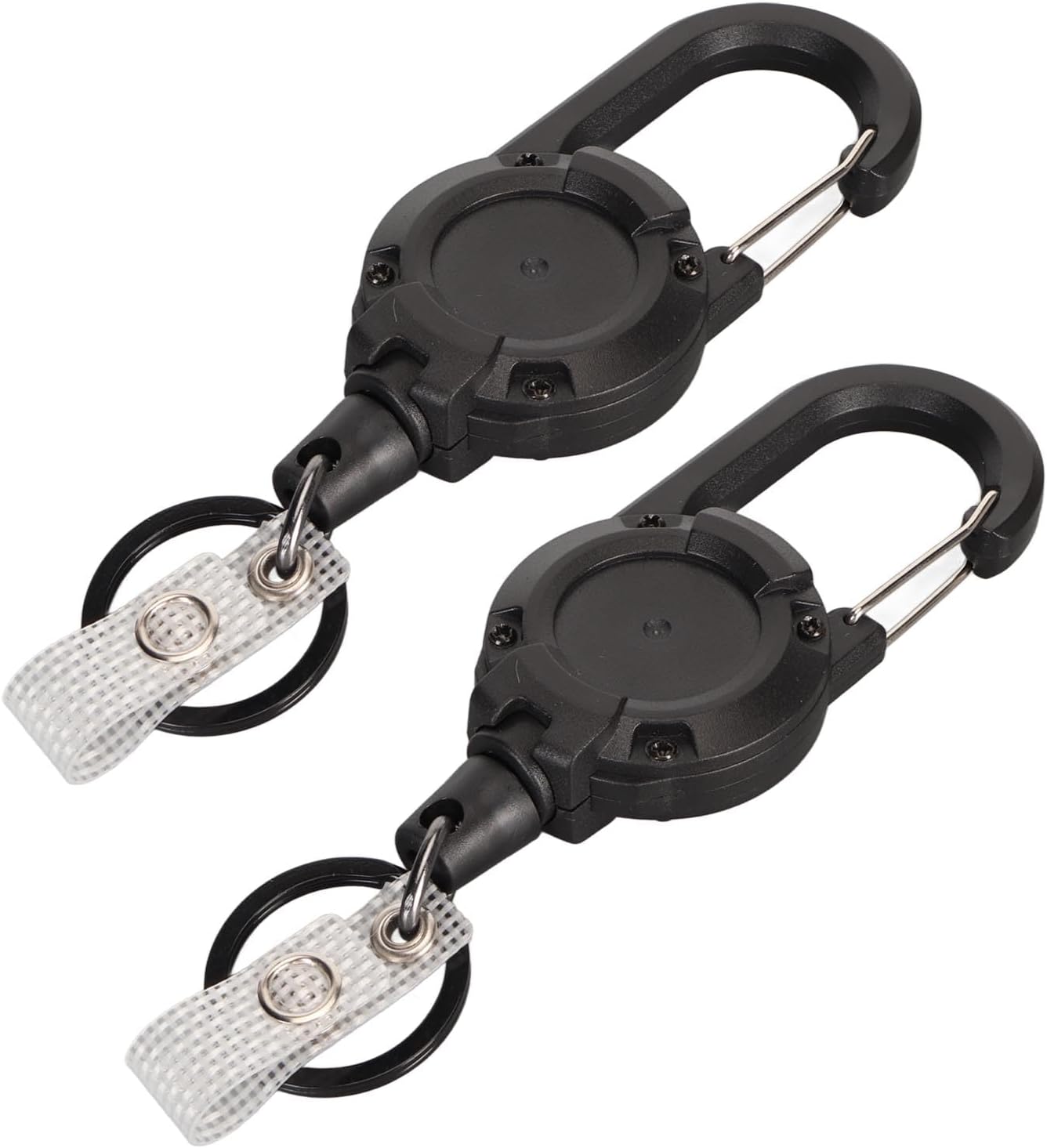 Retractable Key Chain, Large Capacity Retractable Key Chain, ID Card Can Also Be Stored stylishly.