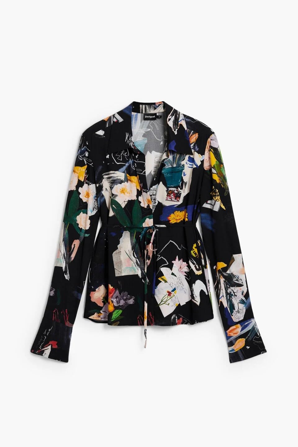 Desigual Black T-Shirt Donna