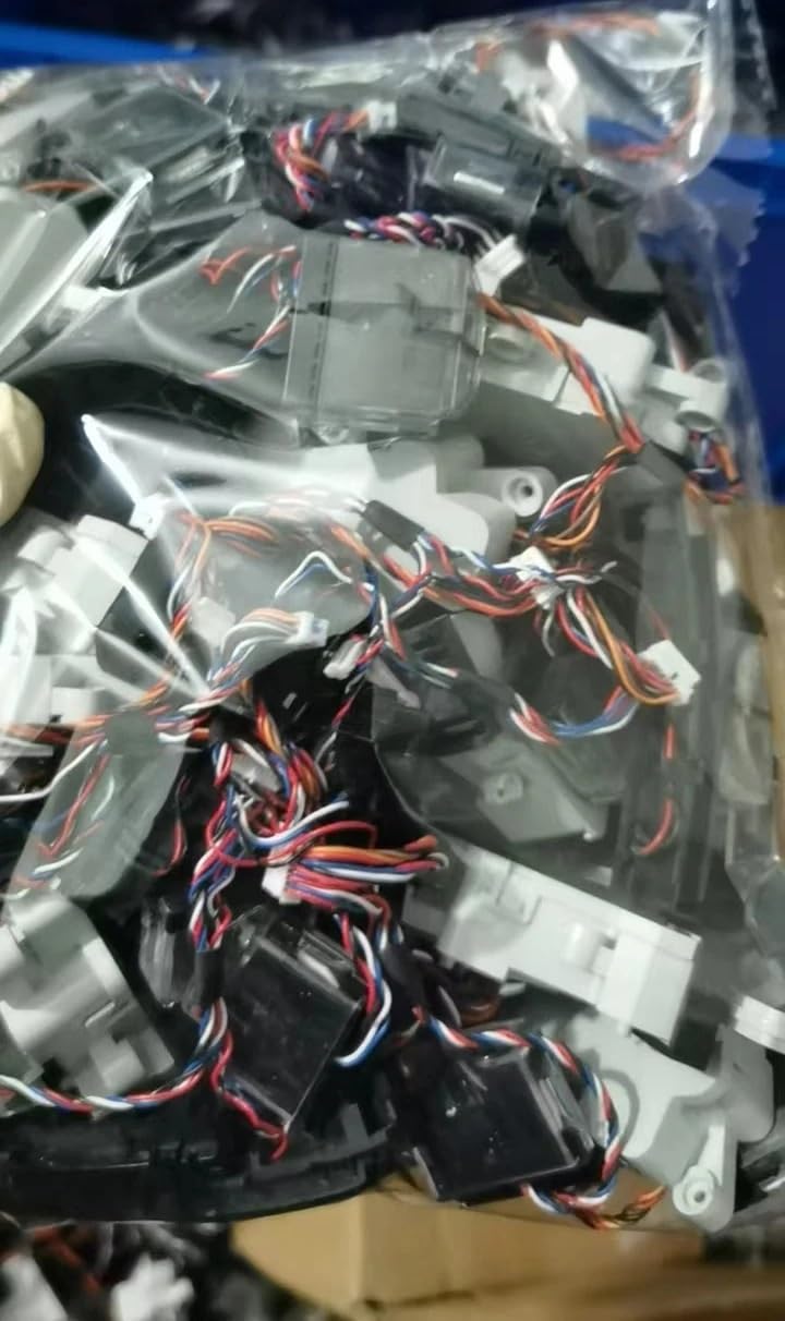 1 zestaw przedni element udarowy prawy lewy zderzak czujnik klifu, kompatybilny z Roborock, S5Max S50 Max S55 Robot Vacuum Cleaner Przeszkoda