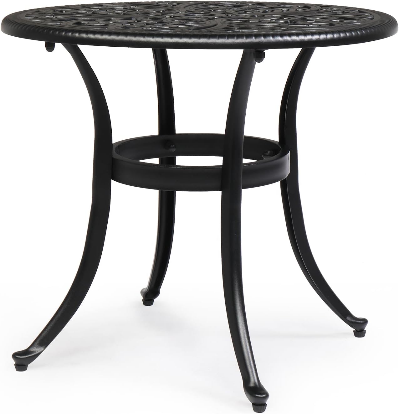 Amazon.com : CIPACHO Phoenix Cast Aluminum Round Bar Dining Table ...