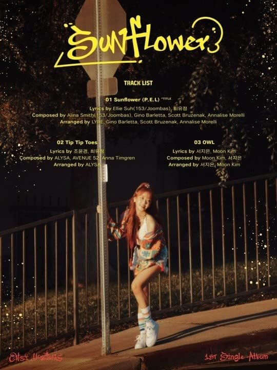 Miniatura 9 de DREAMUS WEKI MEKI Choi YooJung Girasol 1er Single Album Plataforma Versión Tarjetero+álbum de tarjeta fotográfica de PVC+Photocard+Folleto de