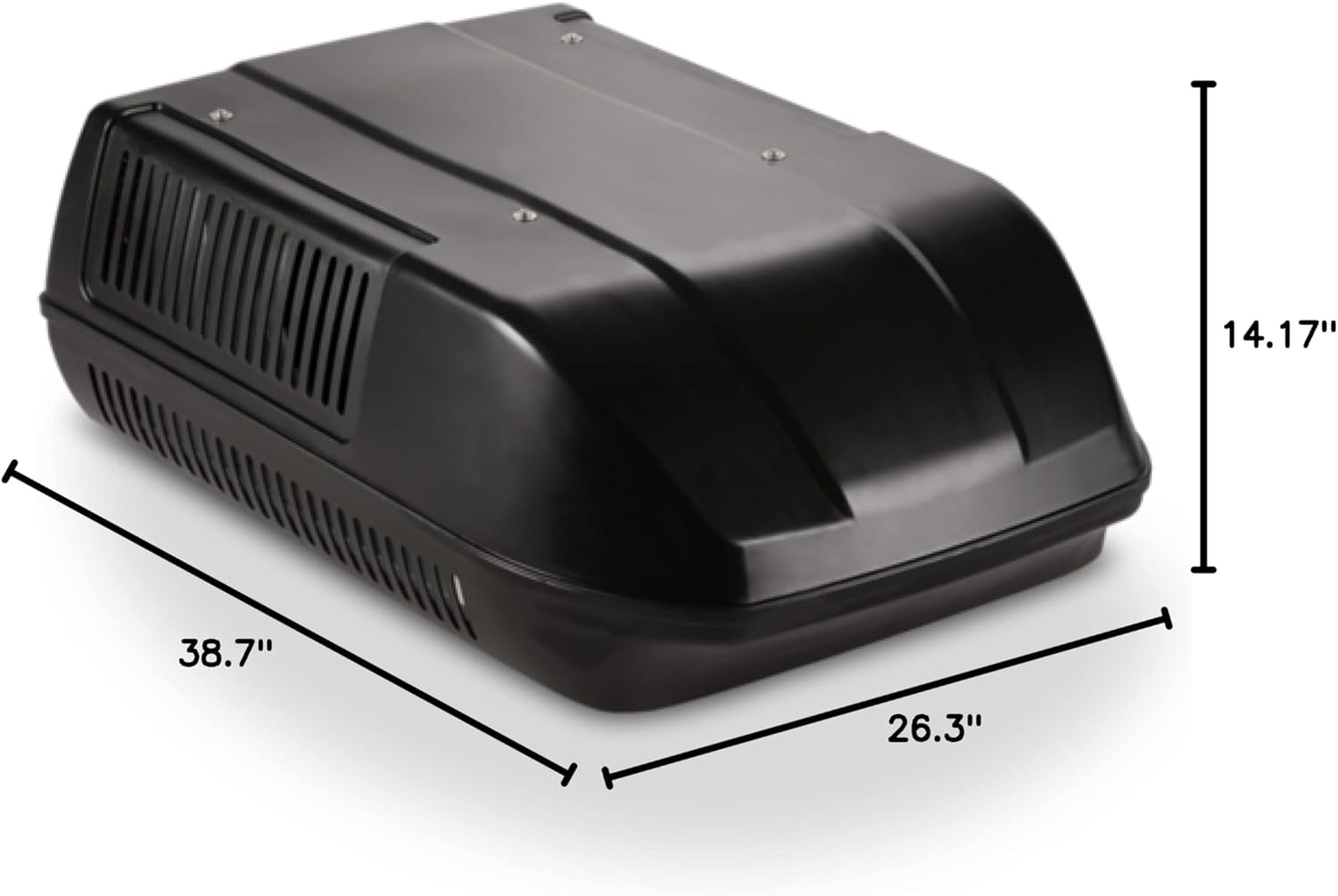 Dimensions of Dometic Atwood AirCommand RV Air Conditioner