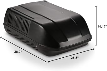 Dometic Atwood AirCommand Ducted Rooftop RV Air Conditioner (13.5K BTU, Black)