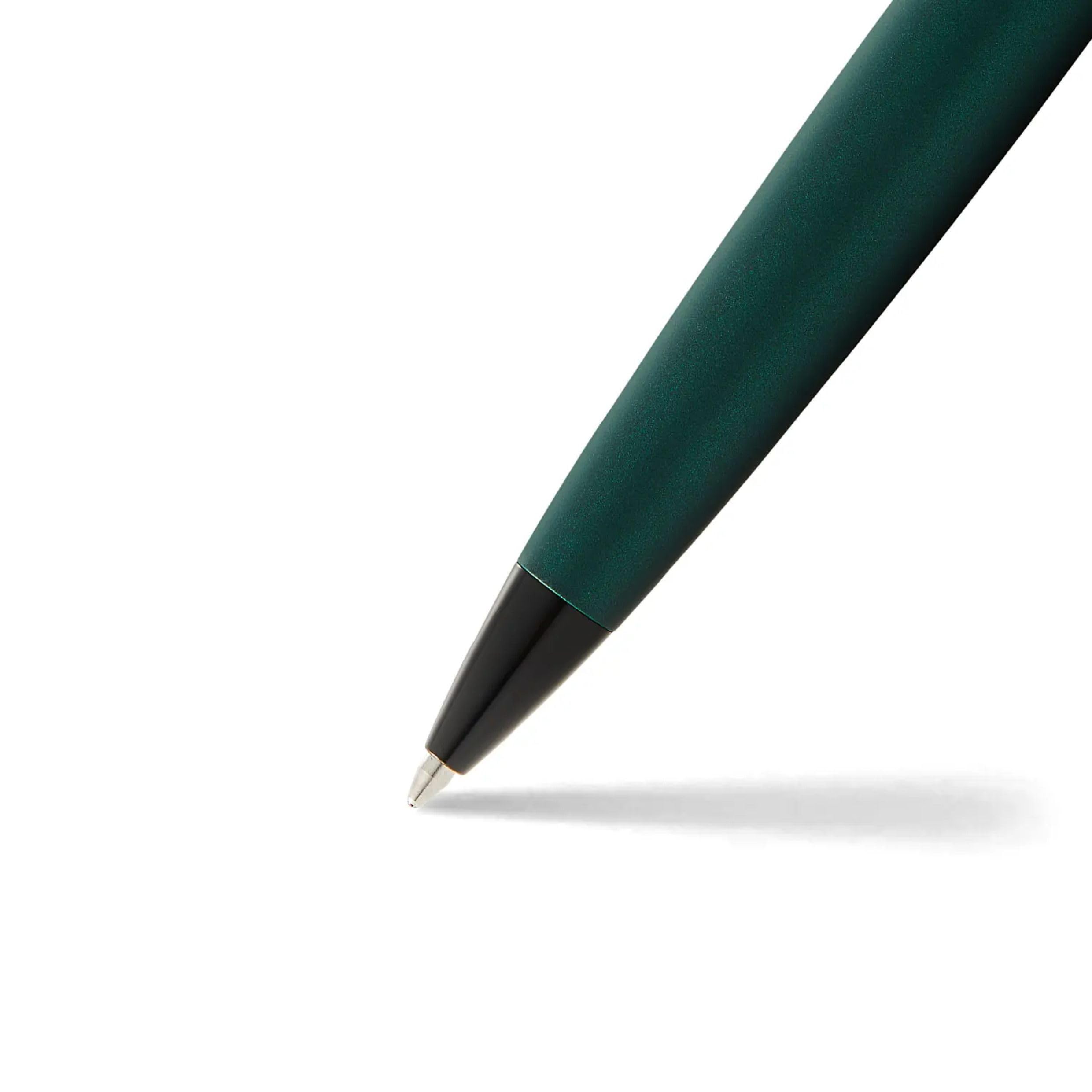 Sheaffer E2934651 Bolígrafo 300 Laca y Detalles, Verde/Negro