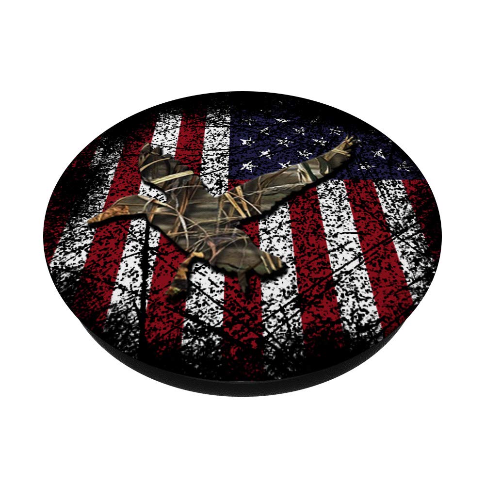 Camo American Flag PopSockets PopGrip: Swappable Grip For Phones & Tablets