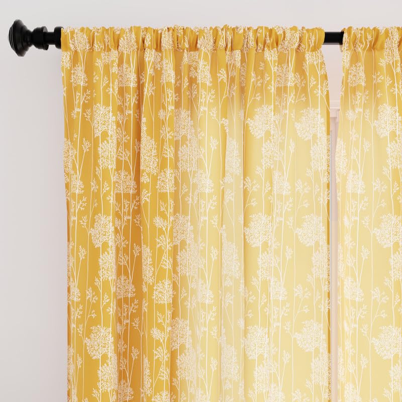 Encasa XO Window Curtain 5 ft Set of 2, Polyester Printed with Rod Pocket, Tie Back, Light-Filtering, Semi Sheer/Transparent Curtains- Kitchen, Bedroom, Living Room (140x152 cm), Big Triangles Tomato (B0DFMCXRW9) Amazon Price History, Amazon Price Tracker