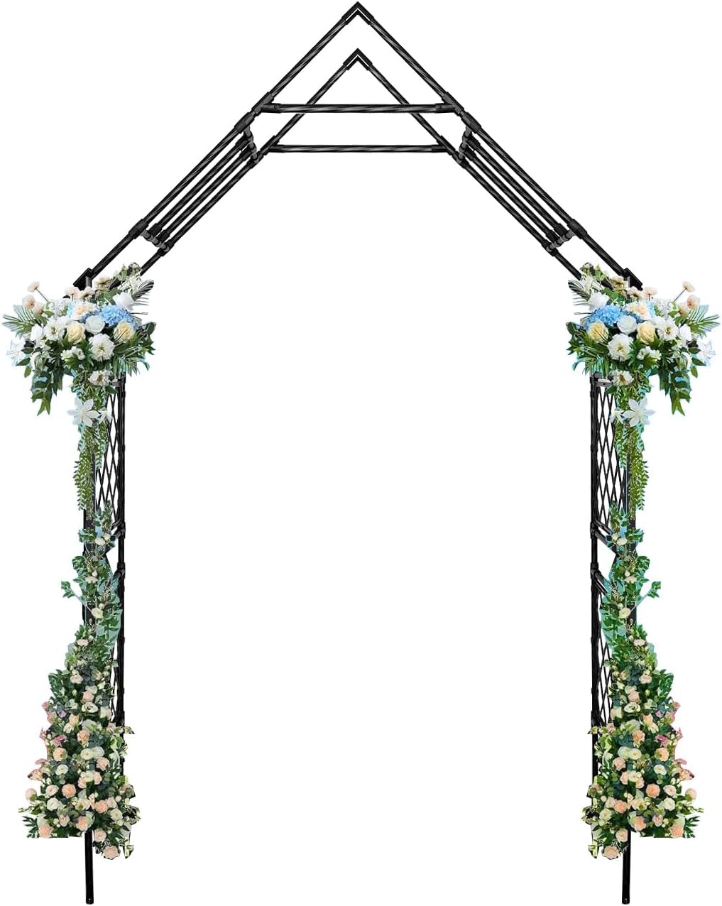 Litake Arco Pérgola Metálico 240x120cm Anticorrosivo Jardín