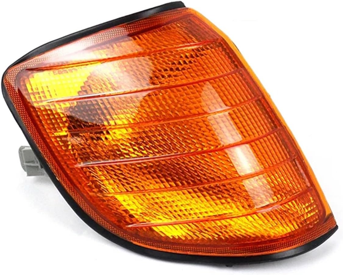 For mercedess W140 S-Class S320 S420 S500 S600 1991-1998 Corner Light Yellow White Front Fog Lamp Turn Signal Car Accessories(Yellow Only 1 Left)