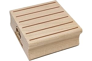 2.75in Lines List Journaling Page Things to Do Square Rubber Stamp